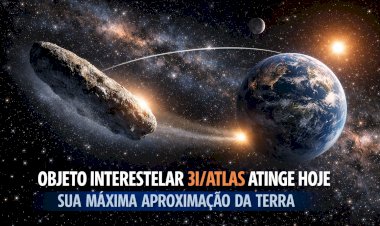 Objeto interestelar 3I/ATLAS atinge hoje sua máxima aproximação da Terra