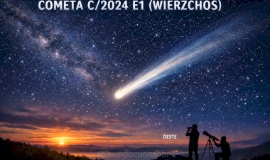 Cometa C/2024 E1 (Wierzchos): o que esperar da sua passagem pelo Sistema Solar