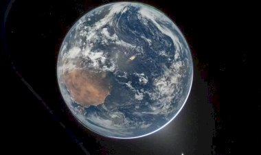 Artemis II: NASA divulga primeiras imagens da Terra após injeção translunar