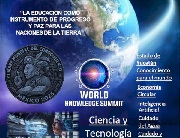 Brasil marca presença na Cumbre Mundial do Conhecimento 2025 no México