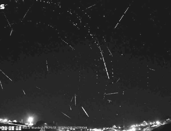 Chuva de meteoros Líridas dá espetáculo e é registrada em Nhandeara/SP pelo Observatório AstroCan