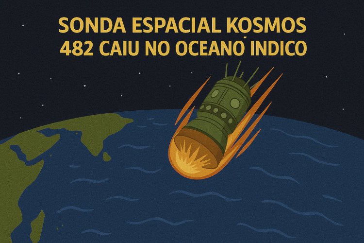 Kosmos 482: Sonda Soviética Reentra na Atmosfera Após 53 Anos em Órbita