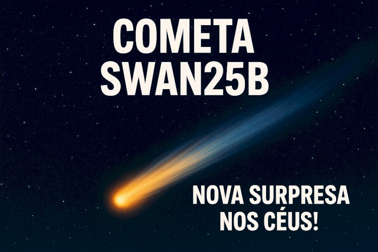 Cometa SWAN25B: a nova surpresa nos céus de setembro