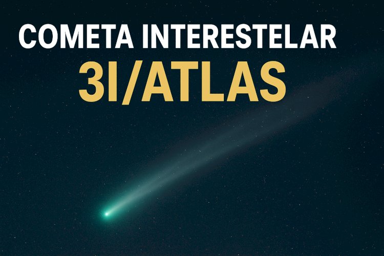 Cometa Interestelar 3I/ATLAS: O Terceiro Visitante de Outro Sistema Estelar