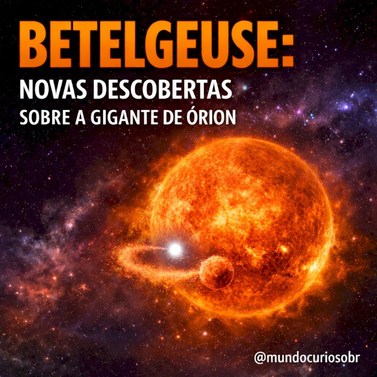 Betelgeuse surpreende astrônomos com novas descobertas sobre seu comportamento